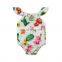 Toddler Cactus Flutter Sleeves Onesie Baby Boho Playsuit Girl Bubble Romper