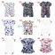 2019 New summer style infant overall newborn short sleeve cotton baby rompers boy clothes with over 40styles