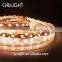 waterproof and non waterproof 60led per meter 12V bendable S shape led strip led 2835 60d