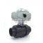 4-20ma valve 220v BSP NPT CTB-005 50NM 12v dn50 63mm plastic Industrial 4-20ma motorized flow control valves