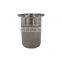 Stainless steel sinter filter cartridge air filter cartridge,sintered micron cartridge filter,10 micron stainless steel mesh