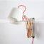 extension-type wall lamp wooden antique design wall light for indoor use lighting