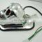 Universal Chrome Skull Head Light Rear Tail Light For Harley Cruiser Chopper