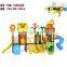 kids  baby garden equipments plastic playhouse with slide