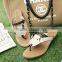 2016 hot sale summer Cute fashion leather flip-flops slippers