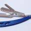 New Barber Salon Straight Razor - Metal Stainless Steel Razor - Plastic Handle Barber Razor