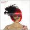 hat sale black decorative modern headwear with clip