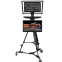 TYST Broadcast Camera Dual Screen Teleprompter for News Broadcasting 24 inch High Brightness