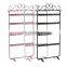 48 Hole Display Rack Metal Stand Earrings Holder For 925 Sterling Silver Earrings