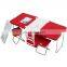 25L 28L Plastic Insulated Foldable Table Cooler Box Beach Camping Picnic Folding Ice Cooler