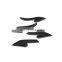 For AUDI A7 RS7 front bumper Front Bumper Canards Apron Front Lip Fin