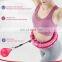 2021 Detachable Weighted Hula Hoops Plastic Digital Smart Adult Fitness Hoop loop for Indoor Fitness Exercise