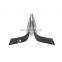 JCSportline Carbon Fiber Front Bumper Fins for Maserati Ghibli 2014-2016