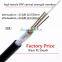 FTTH OEM ODM Outdoor Fiber Optic cable  2cores~144cores GYFTY Non-metal Member FRP