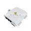 Tanghu Fiber Optic Module 1X8 Core Outdoor Fiber 8 Port Splitter Distribution Box FTTH FTTX IP65 ABS Plastic White or Black