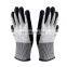 Sunnyhope Factory 13G Durable Safety Level 5 Latex Coated HPPE Cut Resistant Safety Gloves
