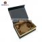 Wholesale Custom Logo Black Magnetic Cardboard Paper Gift Premium Wig Luxury Hair Extension Packaging Box