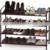 Accessories Large Used High Quality  Shop Display Free Standing Metal Shoe Racks