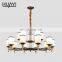 HUAYI Hot Sale Creative Design Transparent Glass Indoor Living Room Dinning Room Modern Chandeliers