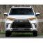 ABS PP material of auto body kit including front rear bumper head light for Toyota 4-runner change to Lx front face 2010-on