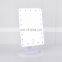 LED portable makeup square cosmetic mirror with led lights