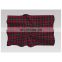 Fashion red check 100% Cotton yarn dyed fabric for shirt