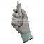 EN388 4543E 13 Gauge HPPE  PU Palm Coated Resistant Cut Proof Grindstone Working Gloves