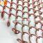 Manufacturer Direct Supply  Endurable Aluminum Customization Colorful Decorative Chain Link Curtain Mesh