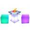 led bar furniture cocktail table cube chair bar led cube seat lighting glow bar