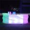 portable bar counter party event counter led Illuminated Led Plastic Portable Led High Bar Counter Furniture Mobile Bar