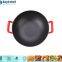 Amazon Hot Selling Kitchenware Cast Iron Wok