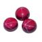 Hot Sale High Quality Loose Synthetic Gemstone Ruby Star Sapphire Round Cabochon 6 Rays Flat Back