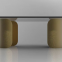 Luxury stainless steel furniture wedding event Glass Dining Table