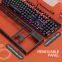 Vendedor mais vendido da Amazon, teclado mecanico gamer k300 com painel destacável, teclado de computador universal de duplo modo