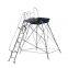 Outdoor Hunting Lounge Hunting Platform HDPE Full Plastic Steel Structure Fishing House