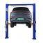 Clear floor hydraulic lift 2 post car lift 11000lb