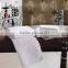 100% cotton plain weave white hotel face towel