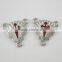 SHELL ST JAMES CRUSADER ROSARY CENTERPIECES