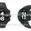 2016 Hot GPS Smart Watch Golf Navigation Watch with 30,000 World Courses, Black/Red