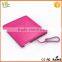 Latest Metallic 2.0a portable 20000mah solar power bank with Gift Packing