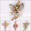Hot Sales Hip Hop 925 Sterling Silver Angel Chain Pendant Necklace Jewellery