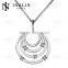 2015 wholesale factory price circle shape fashion necklace - INALIS