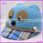 owl shape beach child hat kids straw hat