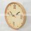 home decor bamboo bell alarm desktop clock, bamboo desktop clock, bell alarm desktop clock