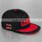 Good quality hip hop 3D embroidery acrylic snapback caps