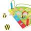 3 year's old names of the kids in the park games gound ball a table and 3 balls kids wooden educational manipulative toys