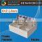 Counter Top Oil-Water Fryer with Temperature Limiter and Timer Frying Pot with Basket (SY-TF26C SUNRRY)