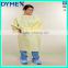 Cheap waterproof yellow SMS isolation gown with ultrasonic welded seam