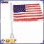 for Harley Sportster XL 883 2004-2016 FLAG-US-SV Sliver Rack Flag Mount Pole USA Flag 1200 Touring Road King Glide&FLHT