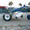 Hand Tractor Rotary Tiller , Walking Rotary Tiller With Seat